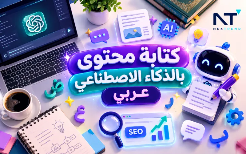 كتابة محتوى بالذكاء الاصطناعي عربي باستخدام أدوات الذكاء الاصطناعي