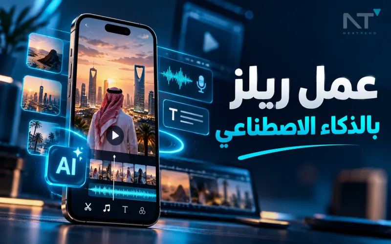 عمل ريلز بالذكاء الاصطناعي باستخدام أدوات إنشاء الفيديو والمونتاج.
