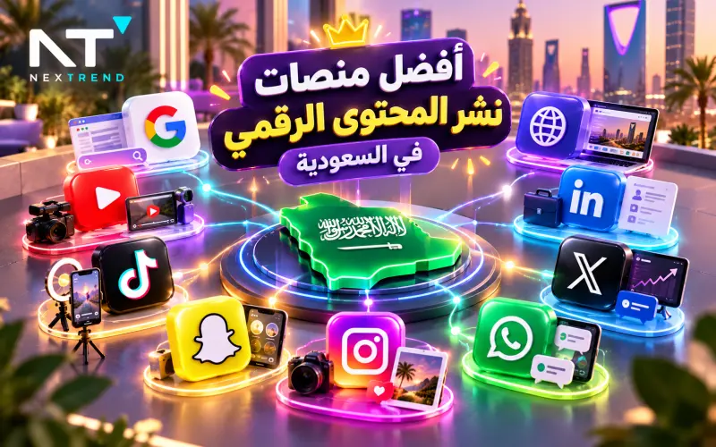 أفضل منصات نشر المحتوى الرقمي في السعودية