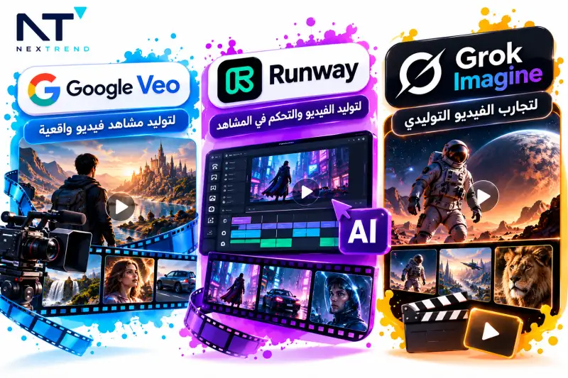 أفضل أدوات إنتاج الفيديو بالذكاء الاصطناعي في 2026