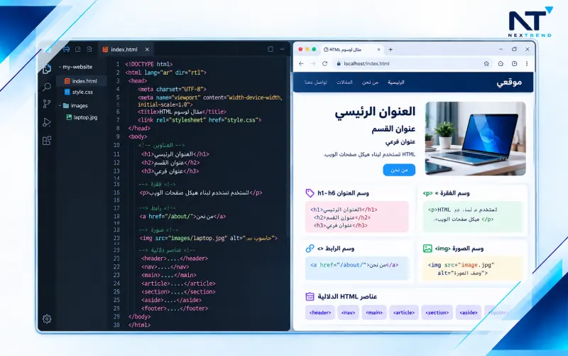 الوسوم التي ستكتبها في كل صفحة تصممها وسر استخدامها الصحيح