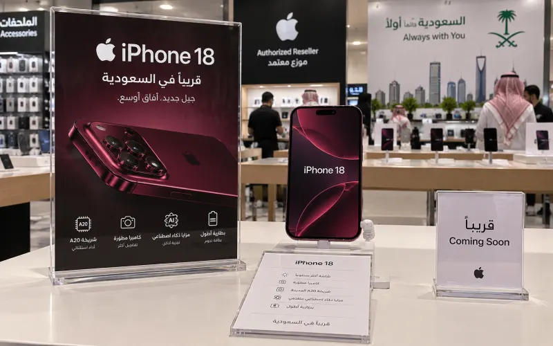 متى ينزل ايفون 18 في السعودية