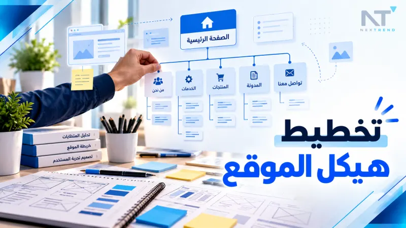 تخطيط هيكل الموقع