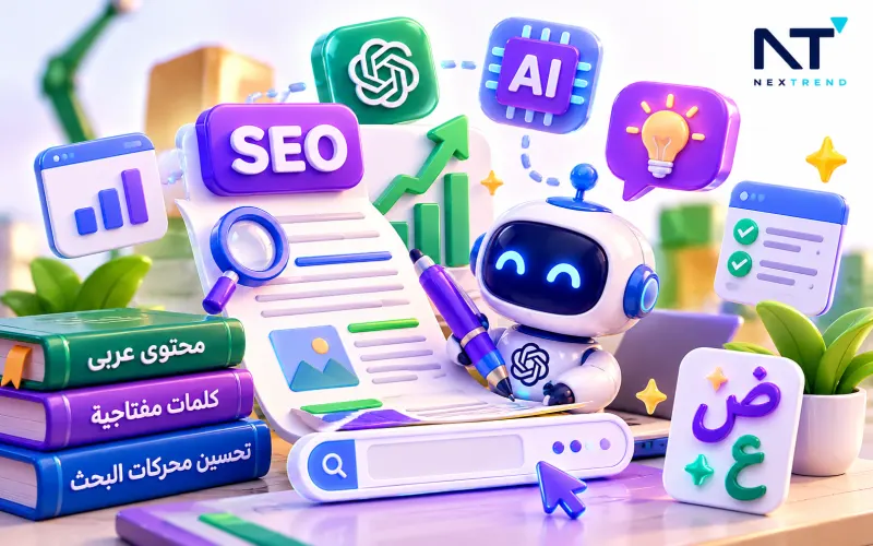 كتابة المحتوى عربي 