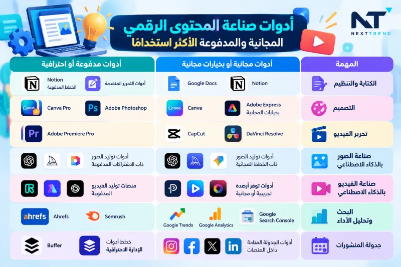 دورة كتابة المحتوى مجانًا