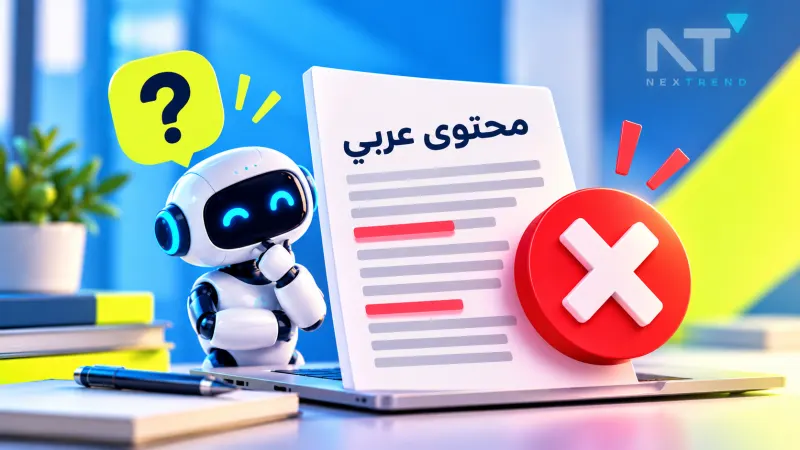 أخطاء كتابة المحتوى