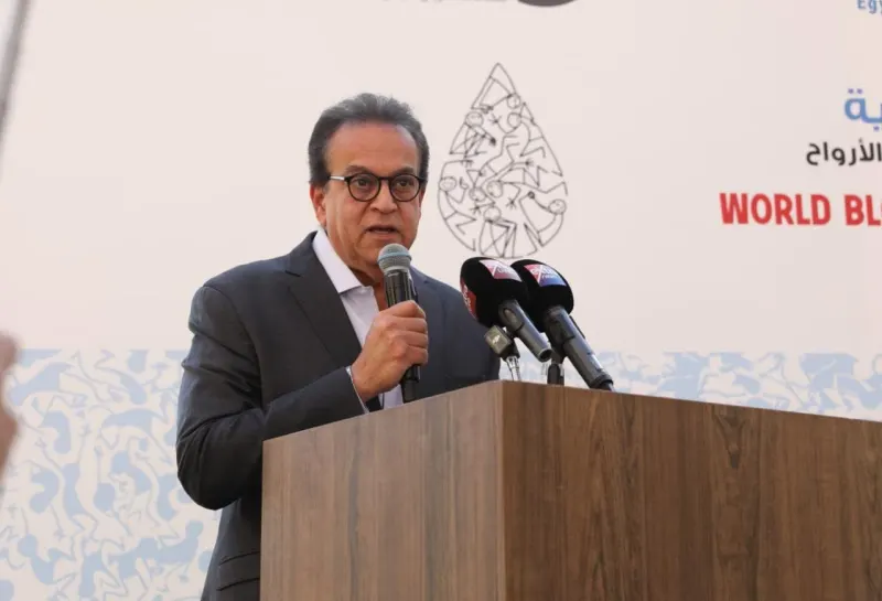 وزير الصحة في "تبرعك حياة "