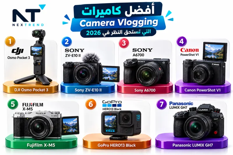 أفضل كاميرات Camera Vlogging