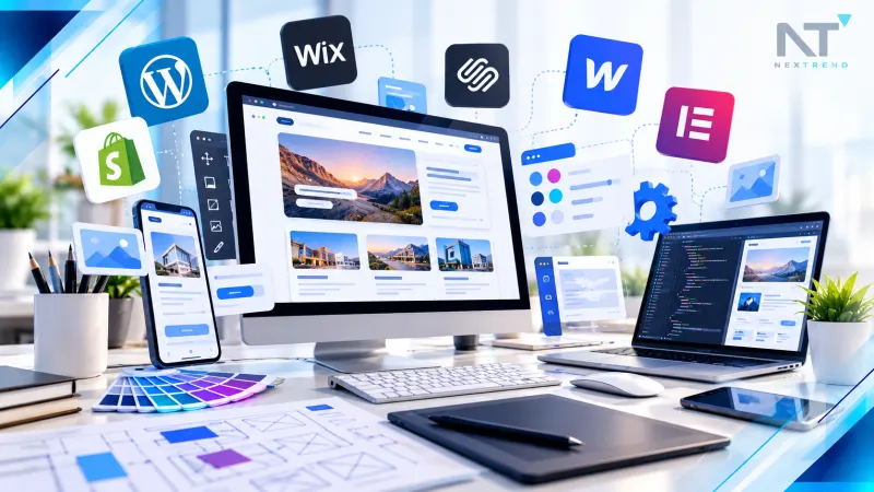 مرحلة التصميم هي أول خطوة من خطوات إنشاء موقع إلكتروني