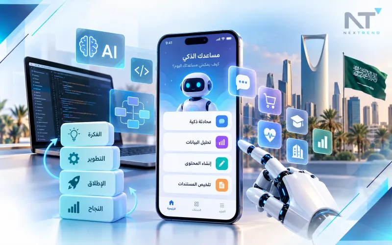 خطوات بناء تطبيقات الذكاء الاصطناعي من الفكرة حتى الإطلاق