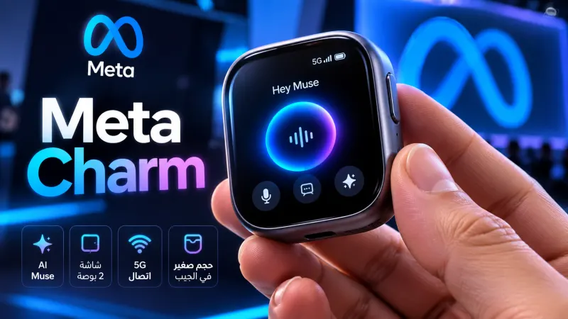 جهاز Meta Charm للذكاء الاصطناعي