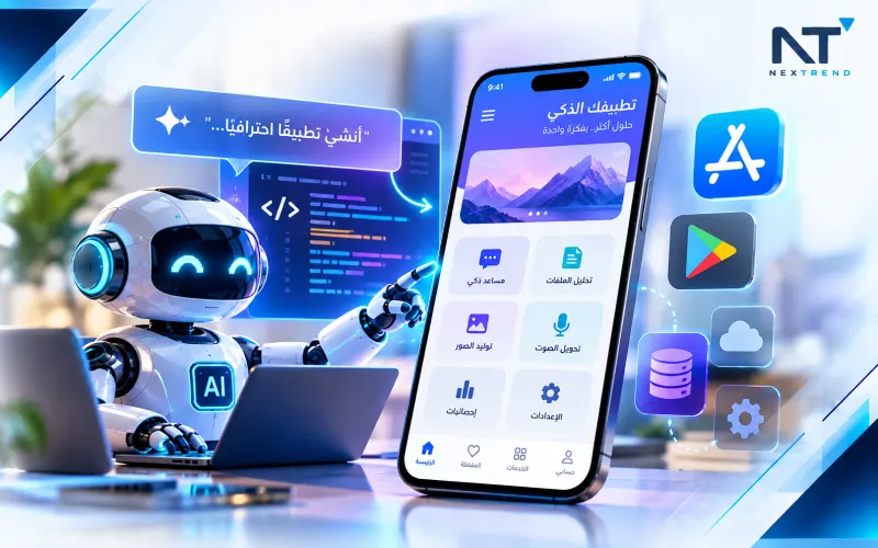 انشاء تطبيق بالذكاء الاصطناعي